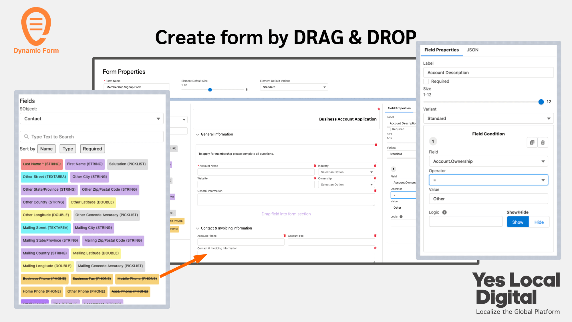 Dynamic Form screenshot